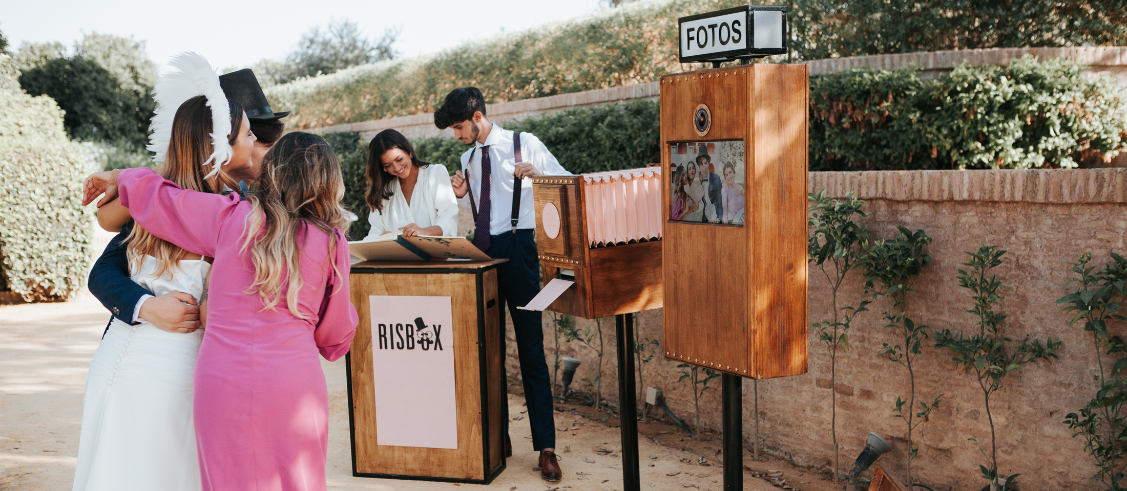 fotomatón vintage para bodas y eventos