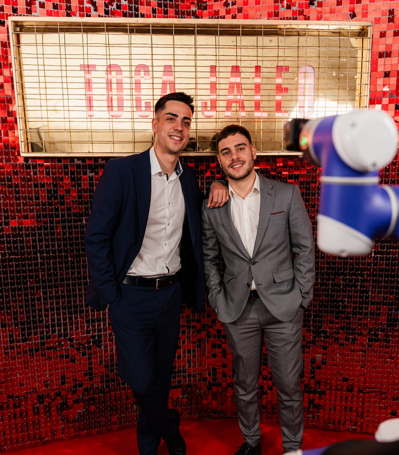 Glambot disponible para alquiler en eventos